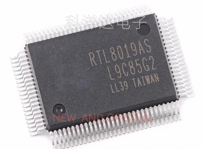 RTL8019AS RTL8019AS-LF_R  RTL8019AS-LFR  QFP100 控制器芯片