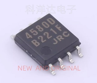 NJM4580MD-TE1 DMP8 丝印4580D 音频放大器IC芯片 配单一站式采购