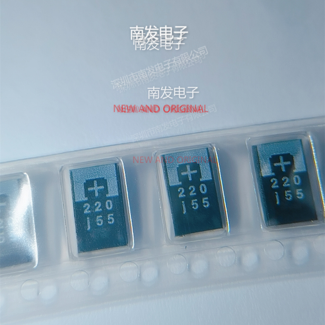 6TPE220M 丝印220 POSCAP高分子钽电容 220UF 6V D薄 ESR:25毫欧