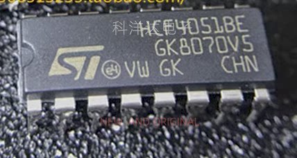HCF4051BE HCF4051BEY DIP-16 八选一模拟开关 BOM配单一站式采购