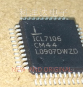 ICL7106CM44 ICL7106 显示驱动器 常用LED驱动 QFP44 量大价优