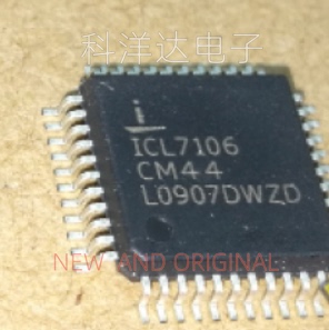 ICL7106CM44 ICL7106 显示驱动器 常用LED驱动 QFP44 量大价优