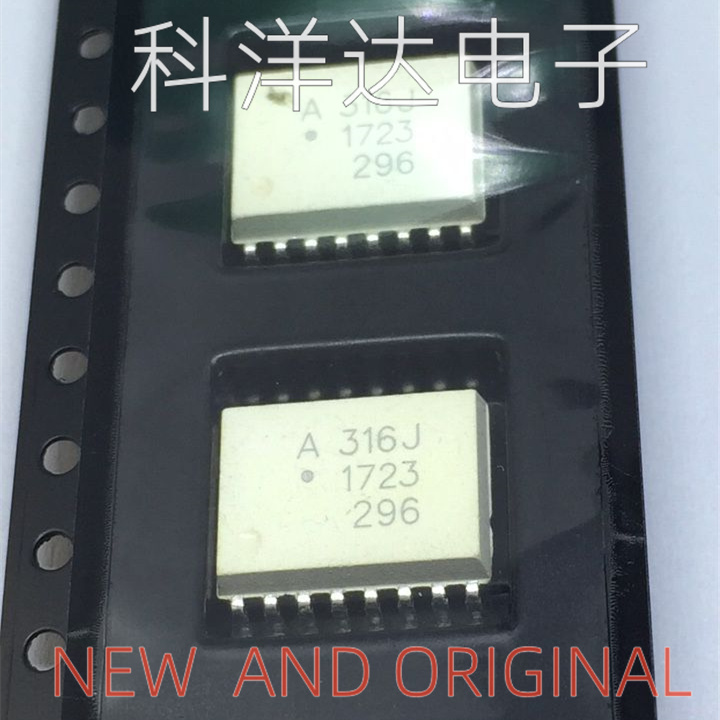 HCPL-316J-500E HCPL-316J 丝印A316J SOP16 光耦-逻辑输出 全新