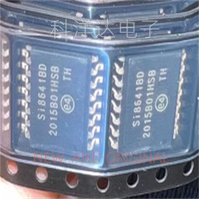 SI8641BD-B-ISR   丝印SI8641BD   SOP16   数字隔离器芯片  全新