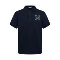 Trendy Brand 2026Ss Early Spring New Style Letter Towel Embroidery Badge Logo Pique Cotton Short-Sleeve Fashion Unisex Polo Shirt