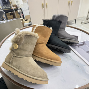 阿涛家雪地靴 经典款5803羊皮毛一体女鞋 这个款式差不多14年了
