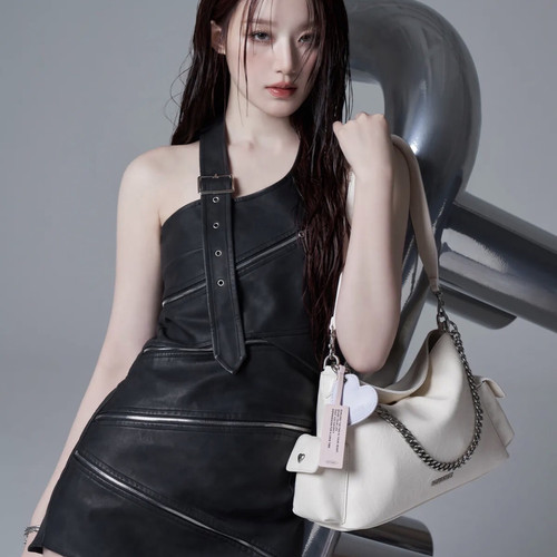 舒華 x Robinmay 心跳2WAY肩背包附愛心吊飾 3色