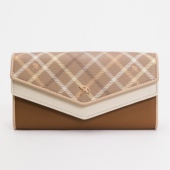 格紋翻蓋長夾錢包 Arnold Palmer Refined系列