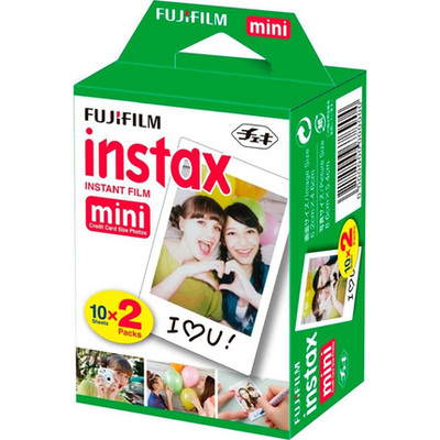 Fujifilm - instax mini 拍立得相纸底片 -普通版