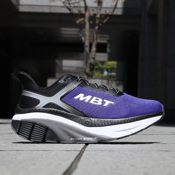 正品代购瑞士MBT弧底飞织3000运动鞋跑步鞋厚底增高透气轻便男女