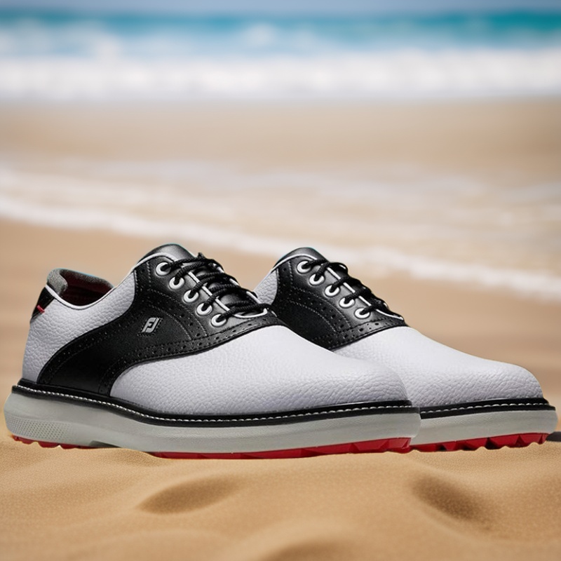 FootJoy牛皮防滑运动高尔夫球鞋