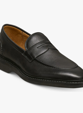 Allen Edmonds男鞋美国产柔软牛皮休闲皮鞋真皮一脚蹬乐福鞋单鞋