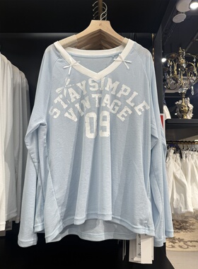 WM wmanagement国内正品代购V领长袖上衣不支持退换