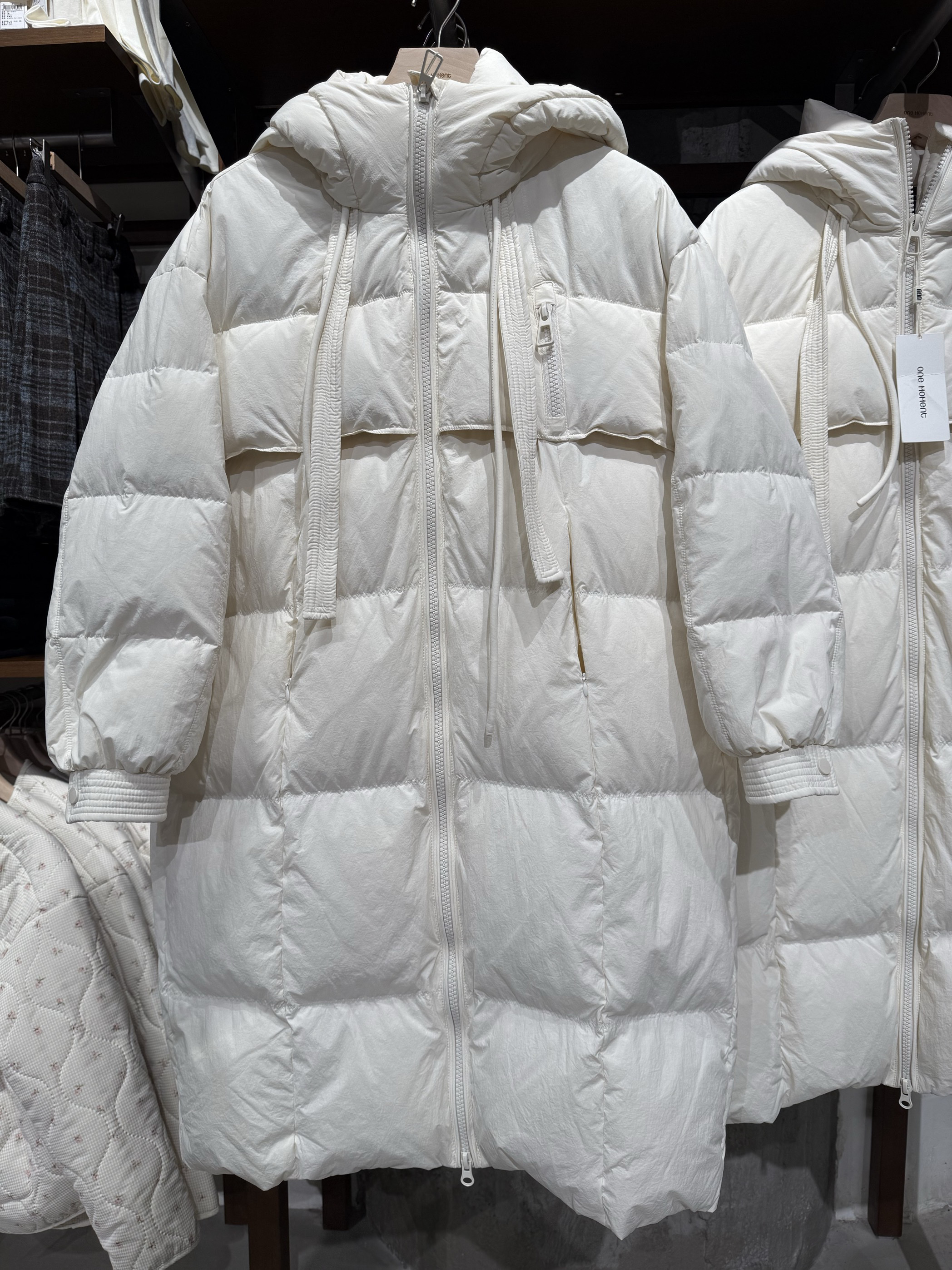 OM one moment国内正品代购长款羽绒服不支持退换