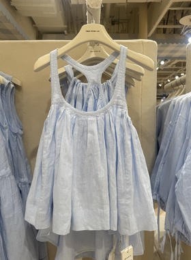 Twoi国内北京正品代购亚麻花边背心吊带不支持退换