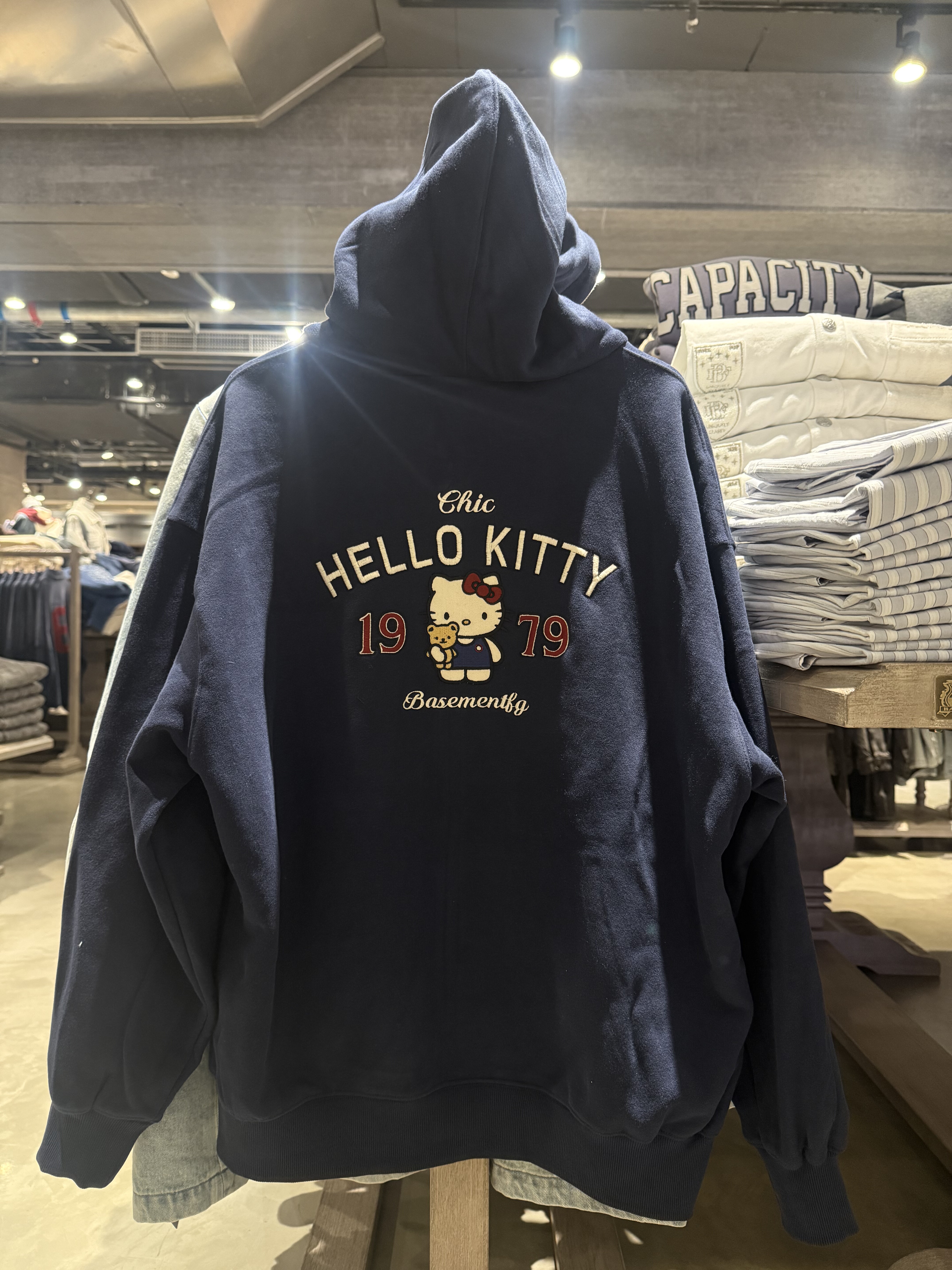 BASEMENT FG 国内北京BF正品代购拉链连帽卫衣外套不支持退换