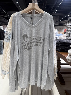 OM one moment国内北京正品代购长袖T恤不支持退换