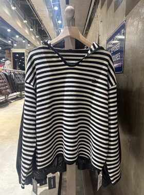 BASEMENT FG 国内北京BF正品代购连帽条纹针织衫不支持退换