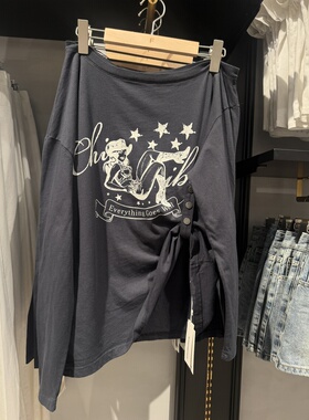 WM wmanagement国内正品代购长袖T恤不支持退换