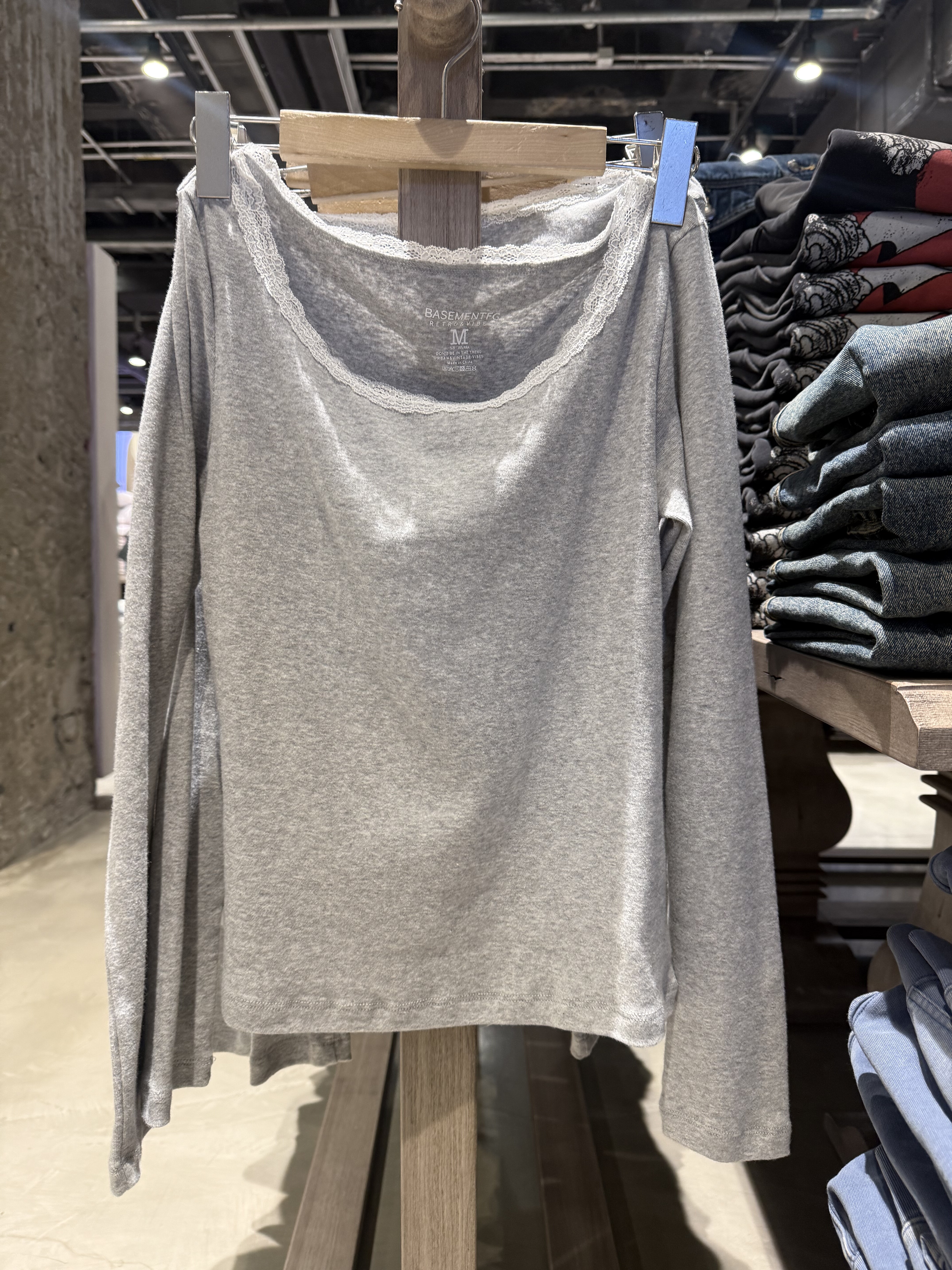 BASEMENT FG 国内北京BF正品代购长袖T恤不支持退换
