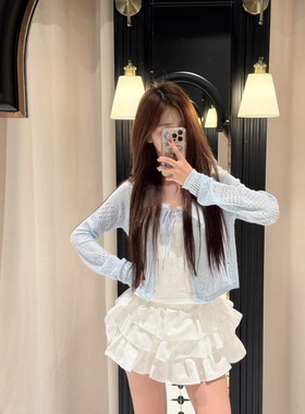 WM wmanagement国内正品代购系带长袖开衫不支持退换