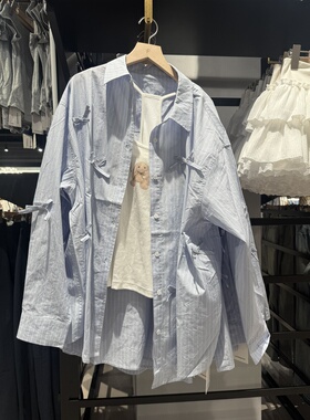 WM wmanagement国内正品代购蝴蝶结长袖衬衫不支持退换