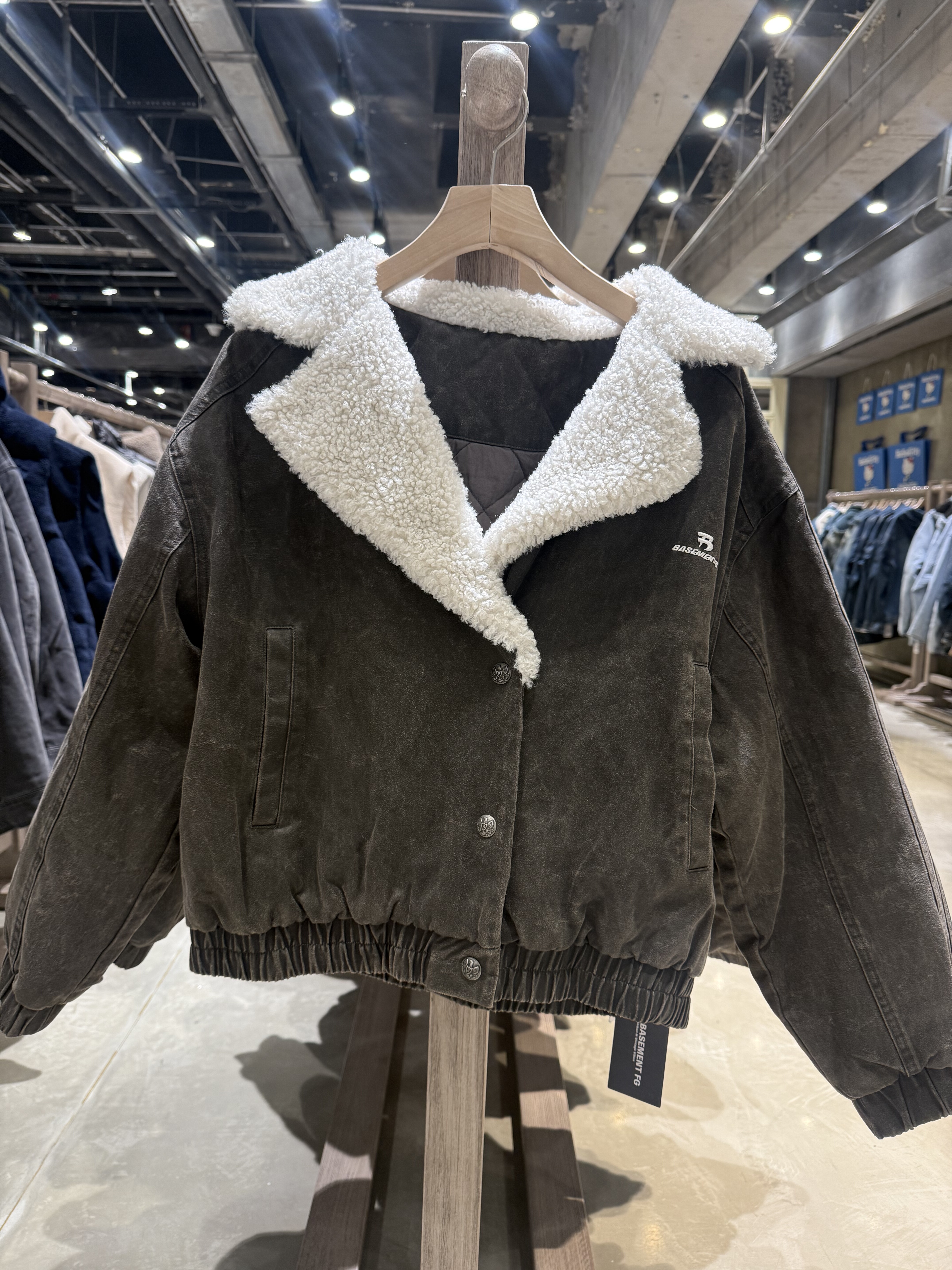 BASEMENT FG 国内北京BF正品代购薄棉服不支持退换