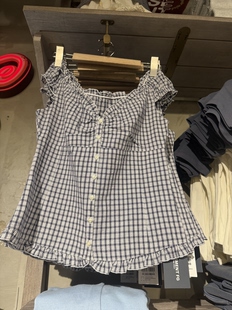 BASEMENT FG 国内北京BF正品代购格子背心不支持退换