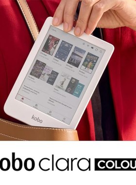 全新款Kobo Clara Colour 白色版本电子书阅读器彩色墨水屏