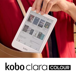 全新款Kobo Clara Colour 白色版本电子书阅读器彩色墨水屏