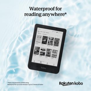 Kobo Clara BW 电子书6英寸无眩光触摸屏 黑暗模式 防水 16GB