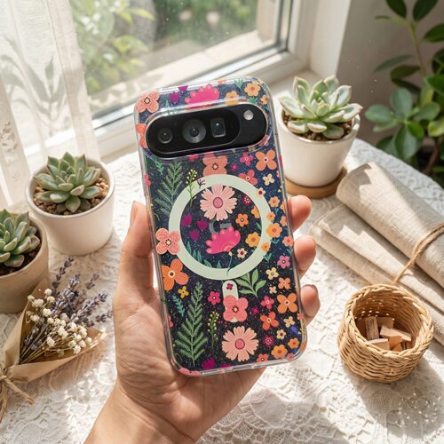高级感蓝光适用于谷歌Pixel 11proXL磁吸手机壳10proXL闪粉10A碎花Google Pixel9pro蛇皮纹10proXL保护壳10/9
