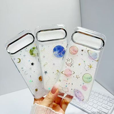 宇宙星球适用于谷歌Pixel 10pro手机壳Pixel 9proXL滴胶Google Pixel8pro保护套Pixel8A/9A爱心9pro珍珠
