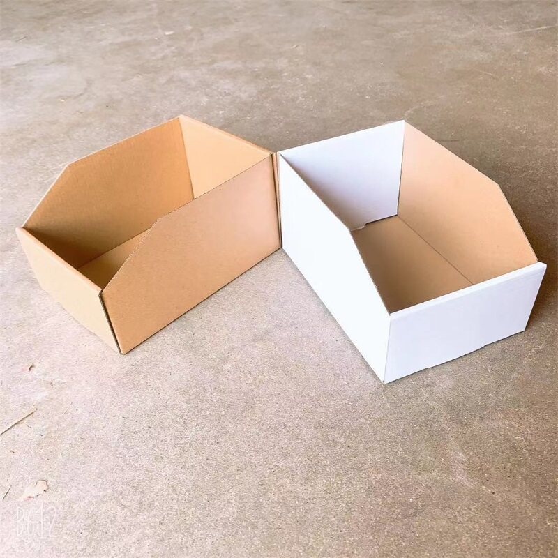 customized white Corrugated boxes 30 goods shelves Location Material Box goods in stock Storage sorting Oblique Flat bottomin the Hardware/Tool , Hand Tools , Kit/Box/Car , Parts Box  category - from Buy2taobao.com to provide professional Taobao agent buy service