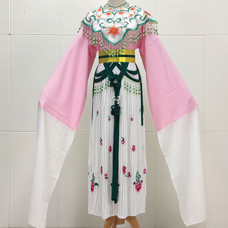 戏剧服装俏花旦戏服越剧黄梅戏大小码祝英台丫头丫鬟小旦演出服饰