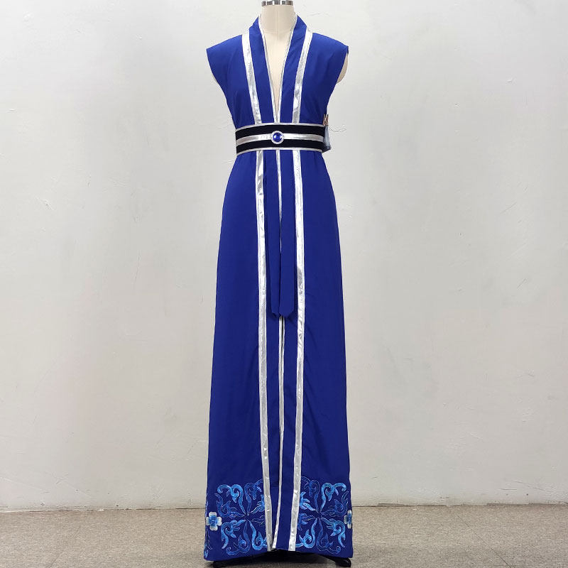 美春戏剧2023年绣花马甲对披戏服图片