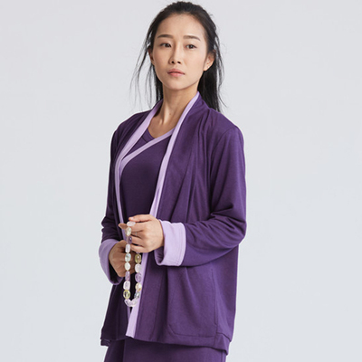 慈缘春秋季新款女装针织柔软外套长袖百搭披风原创中国风300030