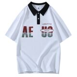 25065-特P40夏季休闲时尚T恤男短袖打底衫学生宽松翻领短袖POLO衫，男装T恤，电商D310（原电商305）