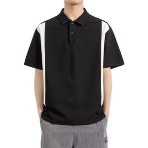 25070-特P60夏季休闲时尚T恤男短袖打底衫潮牌翻领短袖polo衫男图片