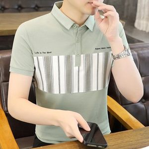 25038-特P35春季休闲时尚T恤男短袖打底衫商务休闲修身短袖POLO衫图片