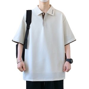 25069-特P50 夏季休闲时尚T恤男短袖打底衫青少年翻领短袖polo衫图片