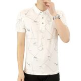 25009-P35春季休闲时尚T恤男短袖打底衫商务休闲修身短袖POLO衫，男装T恤，电商D310（原电商305）