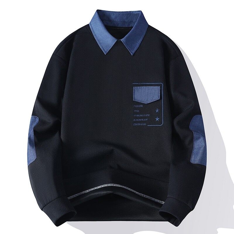W25215-特P50春季休闲时尚卫衣男长袖打底衫,男装卫衣,电商D310（原电商305）