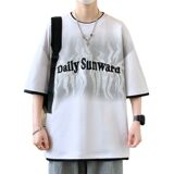 25155-特P40夏季休闲时尚T恤男短袖青少年潮牌印花打底衫，男装T恤，电商D310（原电商305）