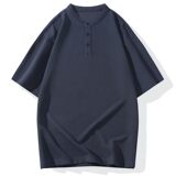 25067-特P50夏季休闲时尚T恤男短袖打底衫学生宽松立领短袖POLO衫，男装T恤，电商D310（原电商305）