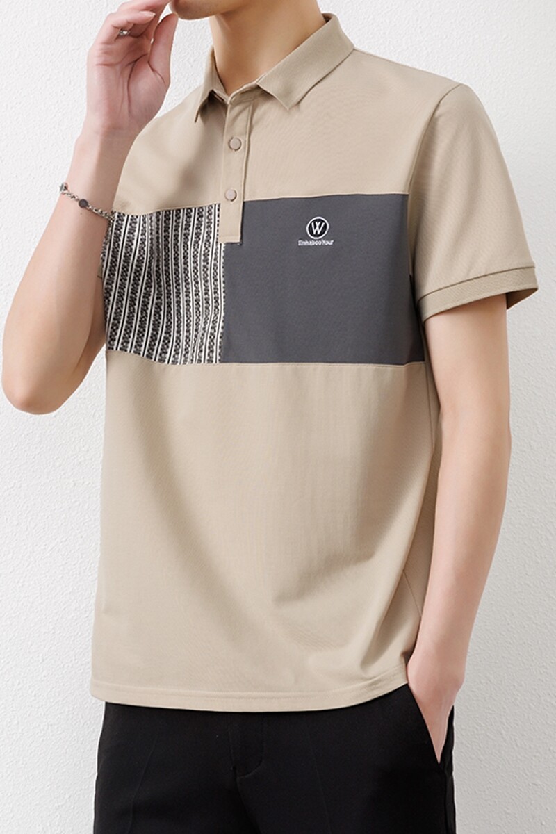 25050-特P35夏季休闲时尚T恤男短袖打底衫休闲翻领短袖polo衫男,男装T恤,电商D310（原电商305）