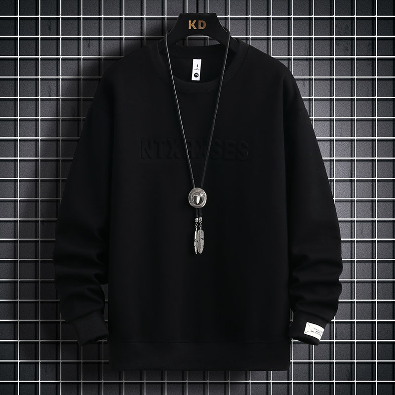 83203-P50长袖t恤男士春秋季新款潮牌ins上衣服薄款秋装潮流卫衣,男装卫衣,电商D310（原电商305）
