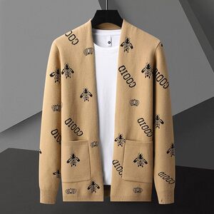 83848-特P60春季休闲时尚毛衣外套男长袖开衫轻熟风商务休闲外套图片
