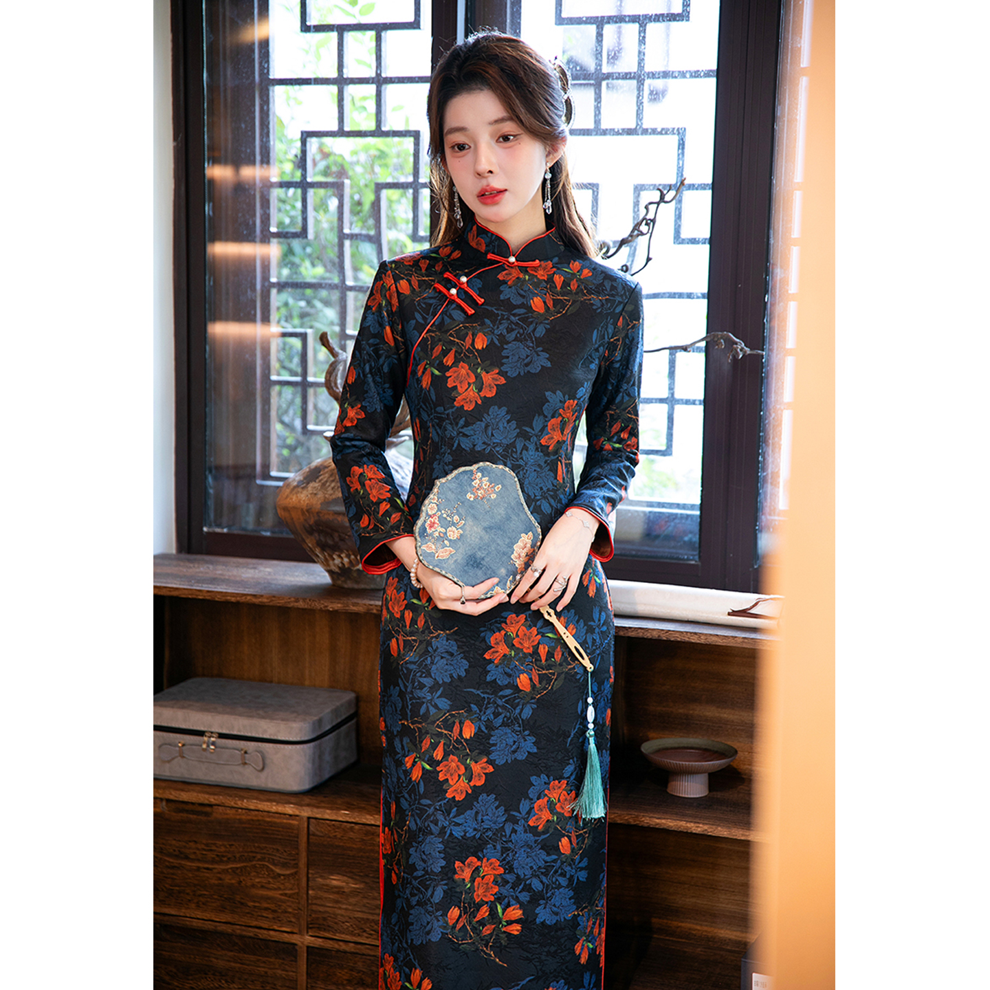 2025年新款旗袍修身高端
