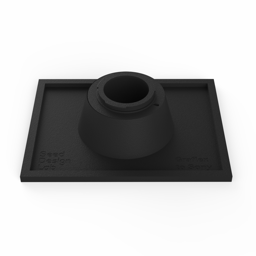 【格拉菲转接数码后背】Graflex 4x5 转接数码相机 转接板 3D打印